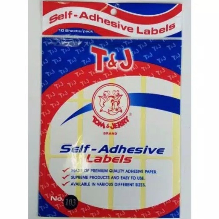 

LABEL TOM AND JERRY / LABEL UNDANGAN / STIKER TOM JERRY