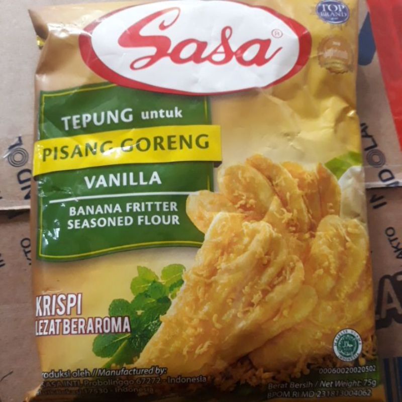 

TEPUNG SASA PISANG GORENG/BAKWAN