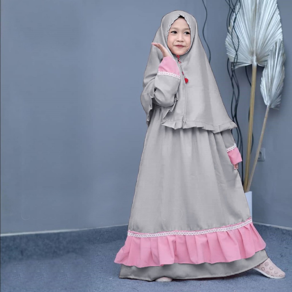 FASHION GAMIS MUSLIM AURE KIDS DMR