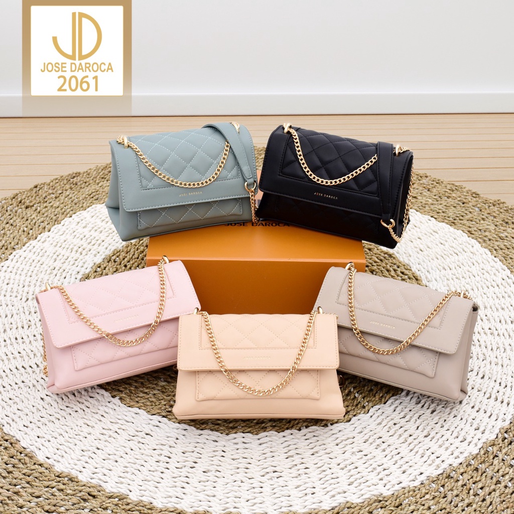 TAS SELEMPANG FLAP BAG ORIGINAL JOSE DAROCA ~2061~ 2 RUANG