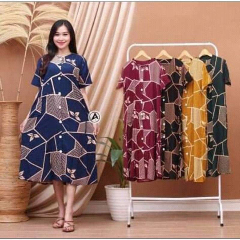 Dress Busui Dress Motif Voxy Dress Andin