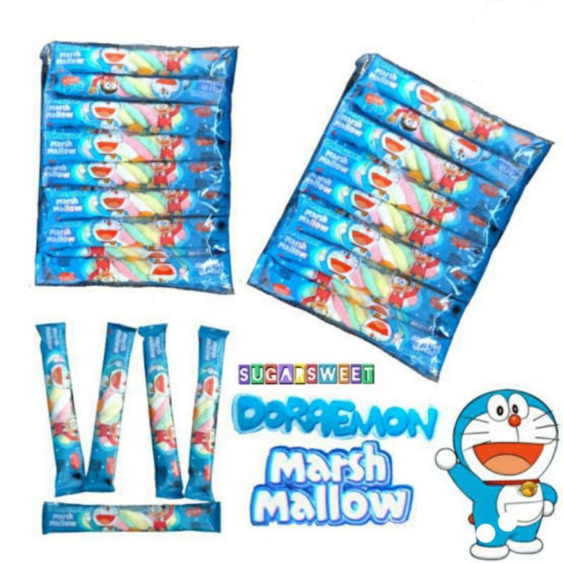 

marsmallow doraemon