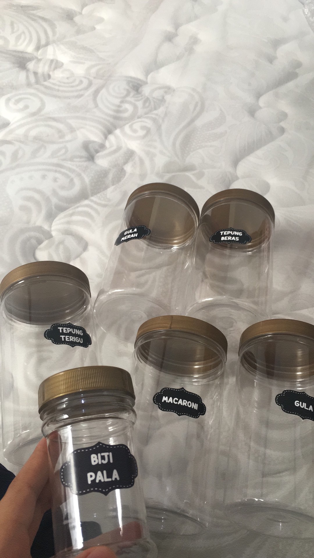 @10 Pcs Plastik Kotak 200 Ml / Toples Serbaguna