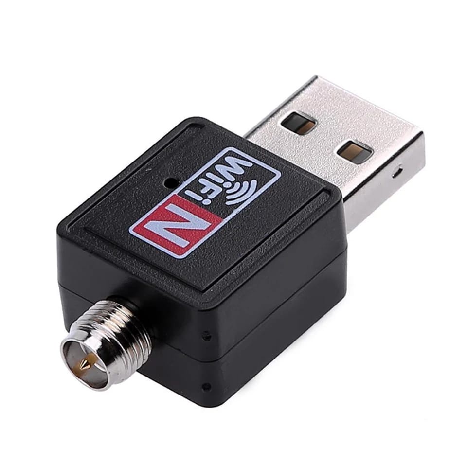 Penangkap Sinyal Wifi USB Adapter 600Mbps 802.11N Di Laptop PC Komputer Dengan Antena