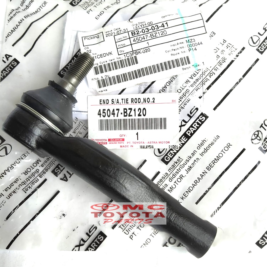 Tierod Tie Rod Depan Kiri All new Avanza Xenia 45047-BZ120