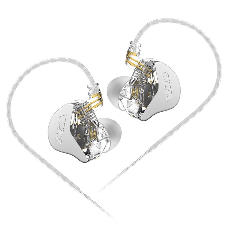 CCA CRA In-ear HIFI Earphone High Polymer Diaphragm Monitor Music Noice Cancelling Headset Sports Running Headphone