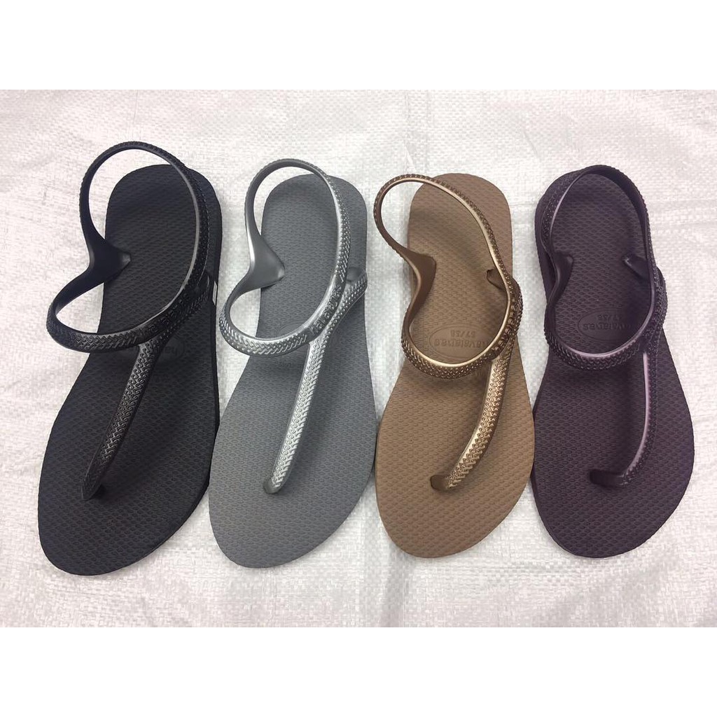 havaianas sandals with backstrap