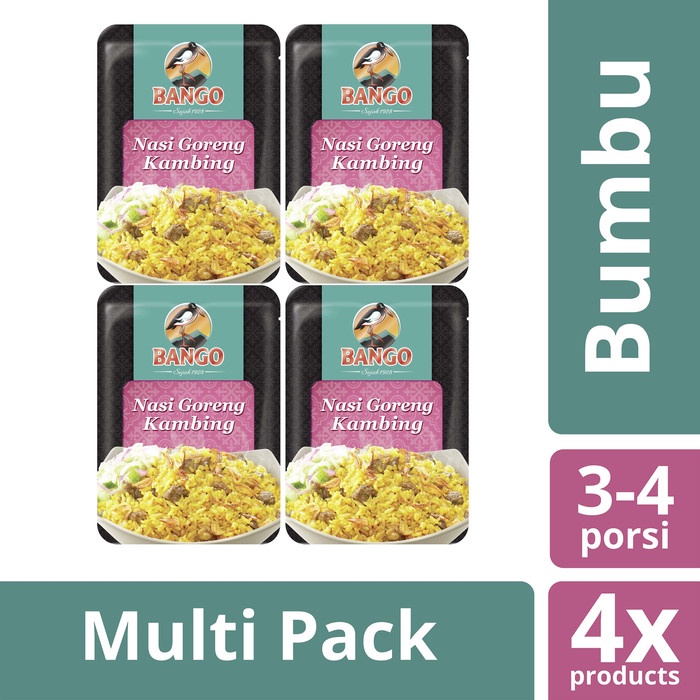 

NEW Bango Bumbu Nasi Goreng Kambing 40Gr Multi Pack