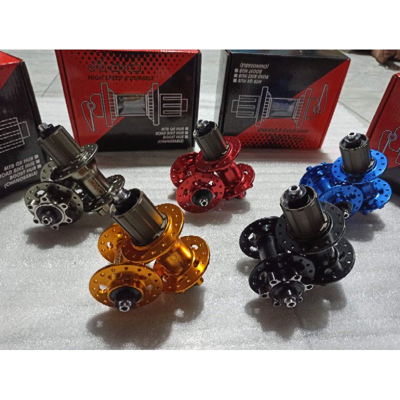 hub freehub oxo 32 hole full bearing qr jangkrik loncer