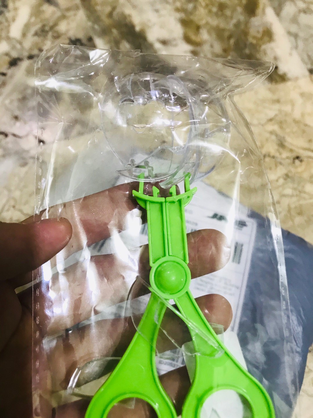 ❀al❀ Bug Insect Catcher Scissors Tongs Tweezers Scooper Clamp Kids Toy Cleaning Tool