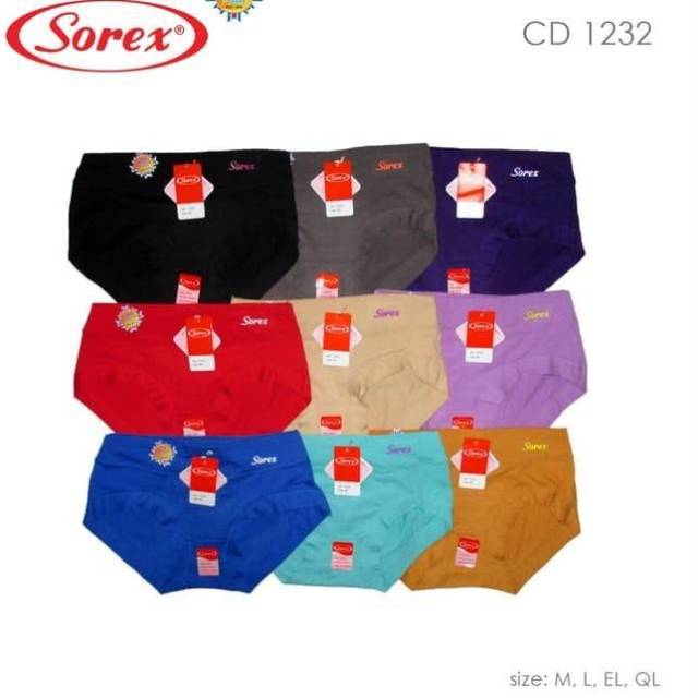 SOREX Cd Basic KATUN 1232  SOREX Panties Original