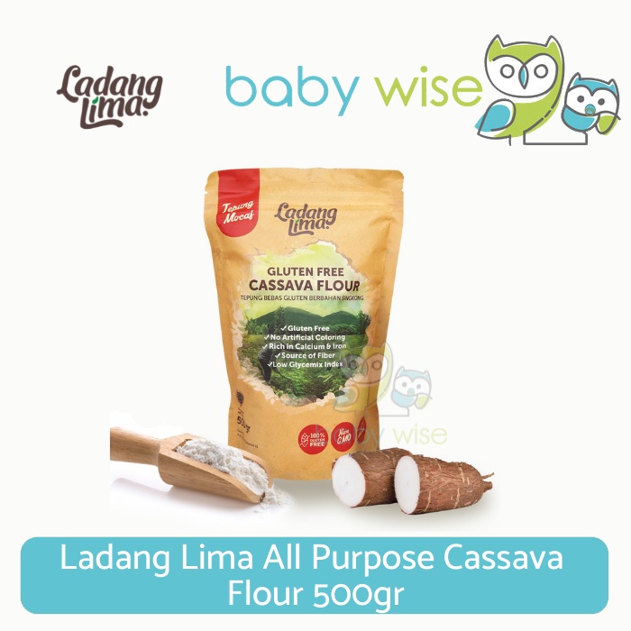 

Ladang Lima All Purpose Cassava Flour 500gr