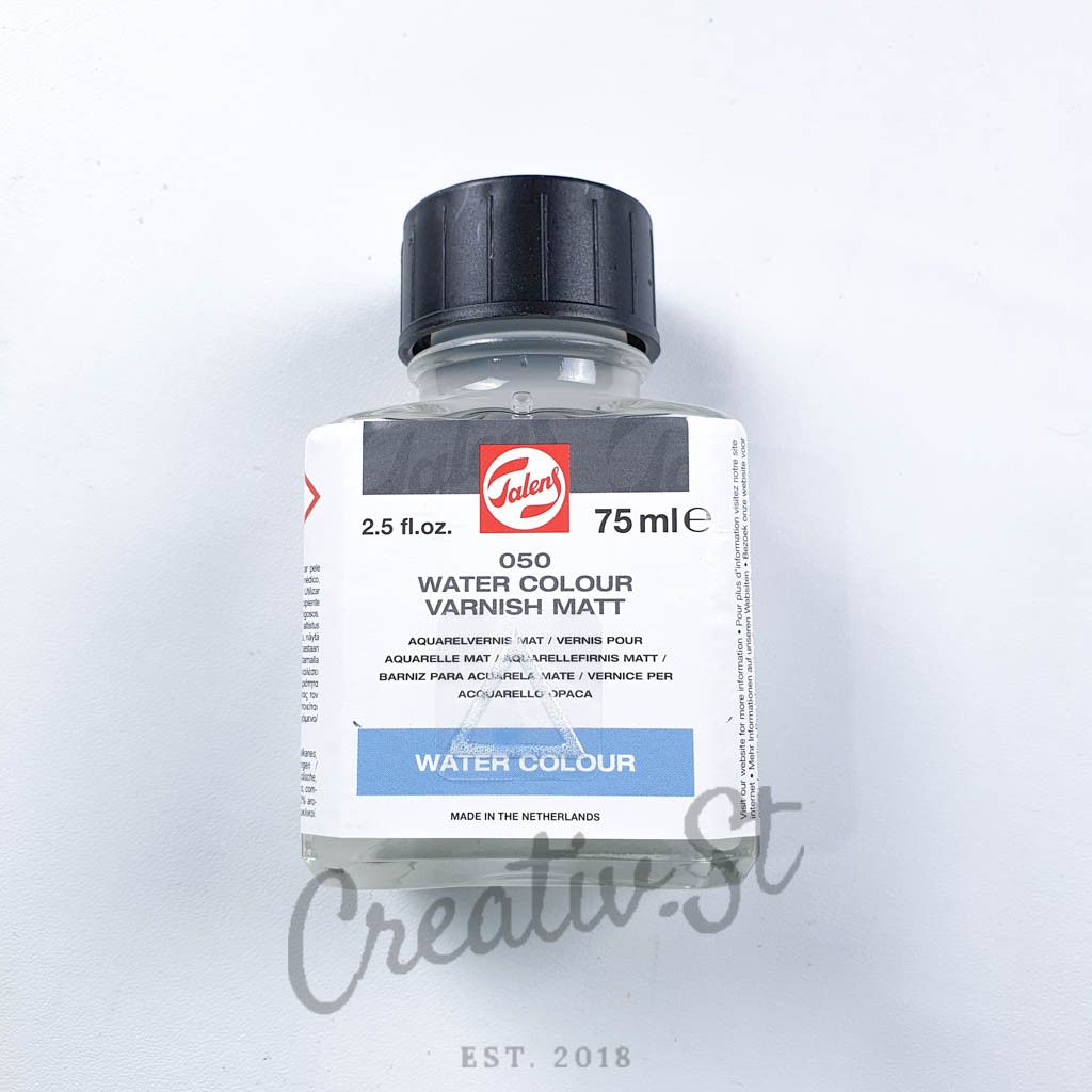 

Talens Watercolor Varnish Matt 75 Ml Cairan Pelapis Cat Air