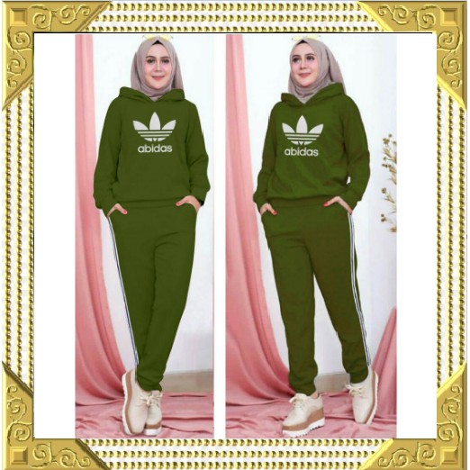 Baju Senam Wanita Setelan OlahRaga Training Muslim Modern Believe BMS 01