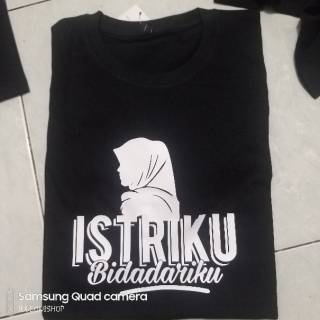 Kaos Couple Suami istri / Kaos suamiku ladang pahala /kaos istriku