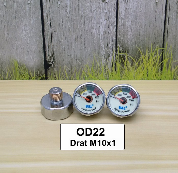 Manometer Bull OD22 / Mano PCP