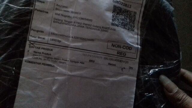 Paket Lengkap Mesin Power Sprayer Alat Cuci Ac Motor Mobil Steam