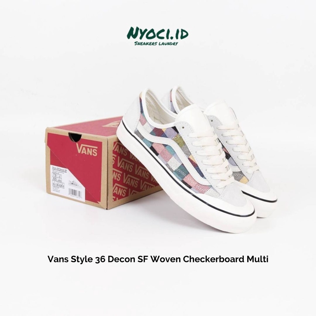 Vans Style 36 Decon SF Woven Checkerboard Multi