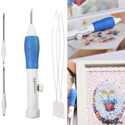 LLX-DIY Magic Embroidery Pen Set Easy Use Needle Tool 1.3/1.6/2.2 mm Diameter 6Pcs/Set