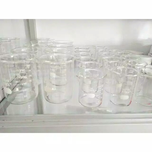Jual Beaker Glass / Gelas kimia / Pyrex / Iwaki murah termurah Shopee