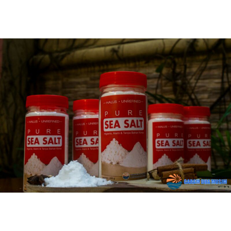 

PURE SEA SALT Higienis dan Tanpa Campuran Bahan Kimia 250g