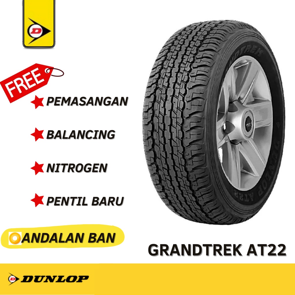 KUPON BAN DUNLOP 235/75 R15 AT22
