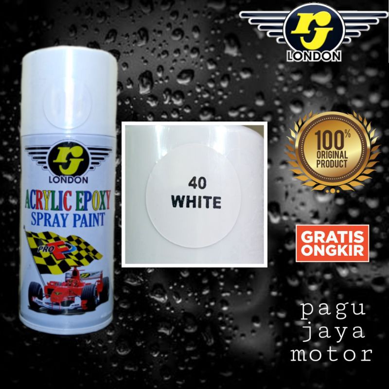 Pilox pilok pylox rj cat semprot aerosol 150cc warna putih