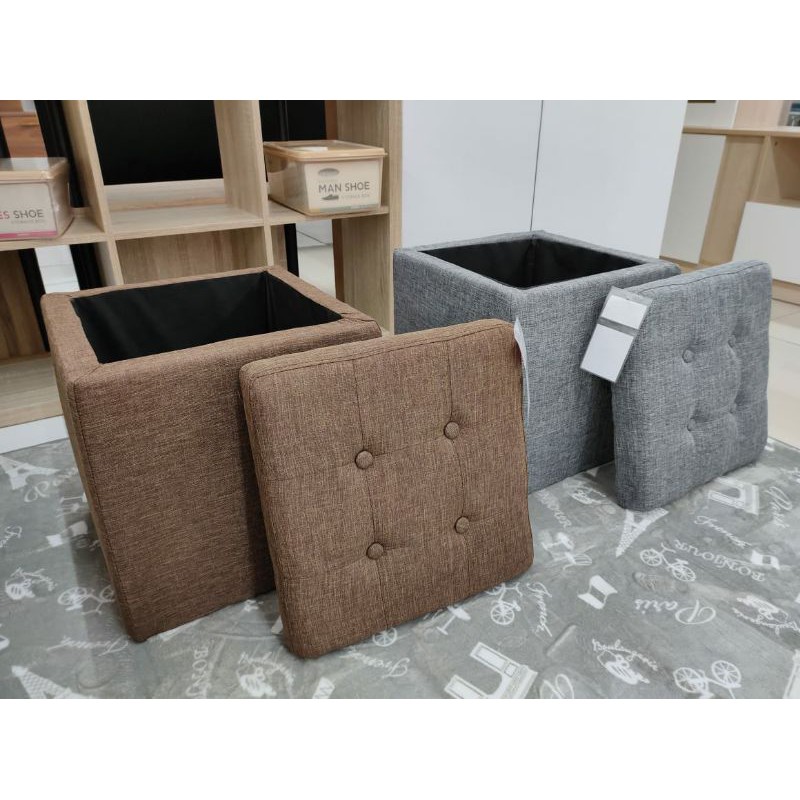 Amelya stool / kursi kotak by informa
