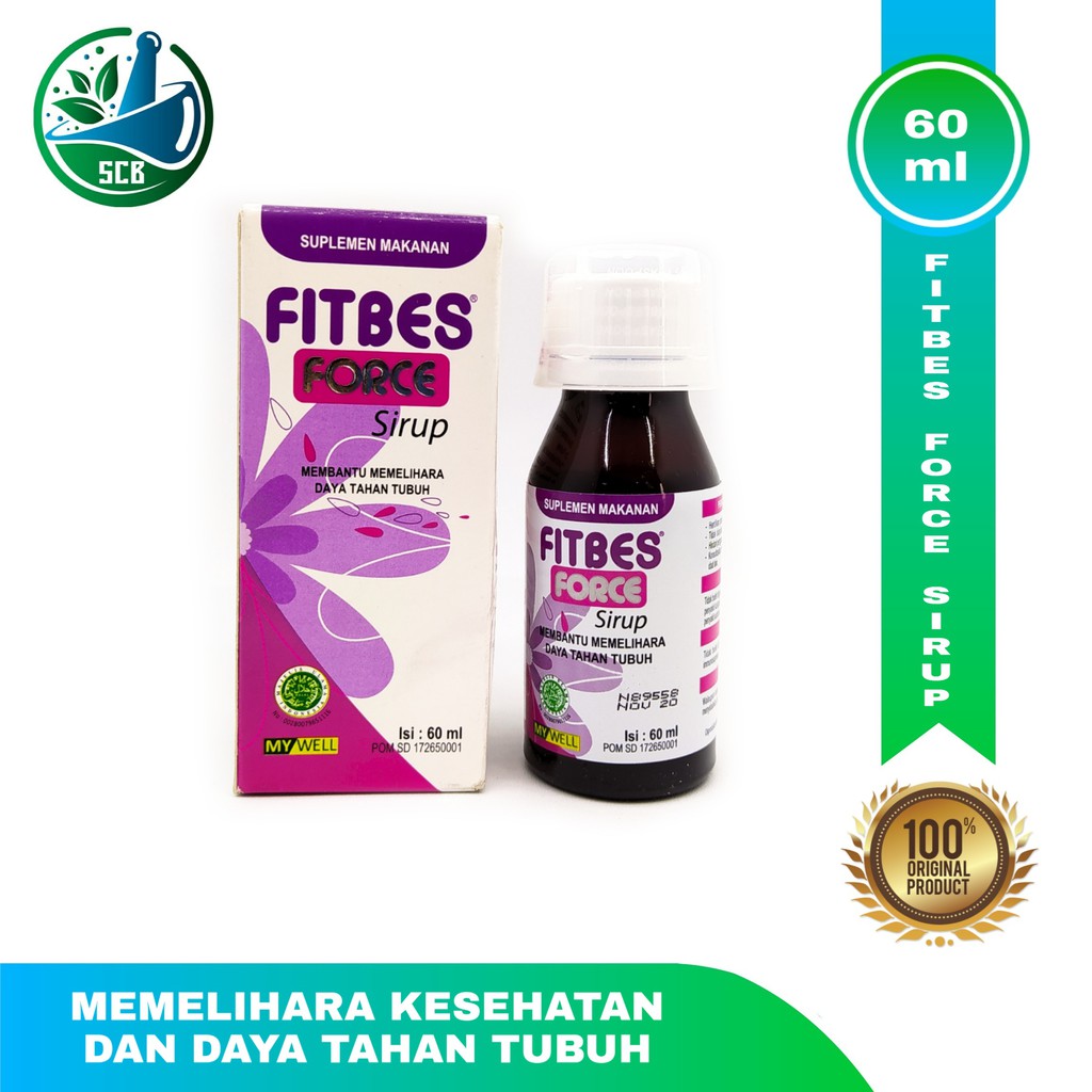 Fitbes Force Sirup 60 ml / Syrup Fitbes Force