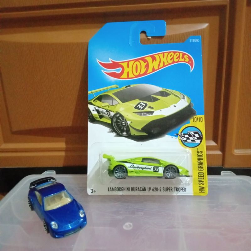 Jual Hotwheels Huracan LP6202 Super Trofeo (Hijau