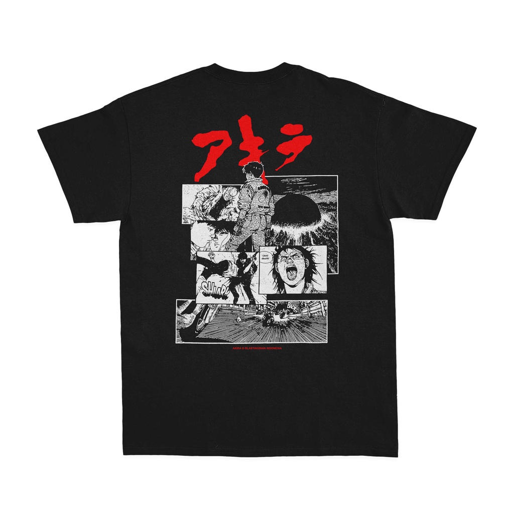 [KAOS ANIME] AKIRA - NEO TOKYO EXPLODE | KAOS AKIRA | KAOS ANIME | BAJU ANIME | KAOS HITAM | AKIRA |