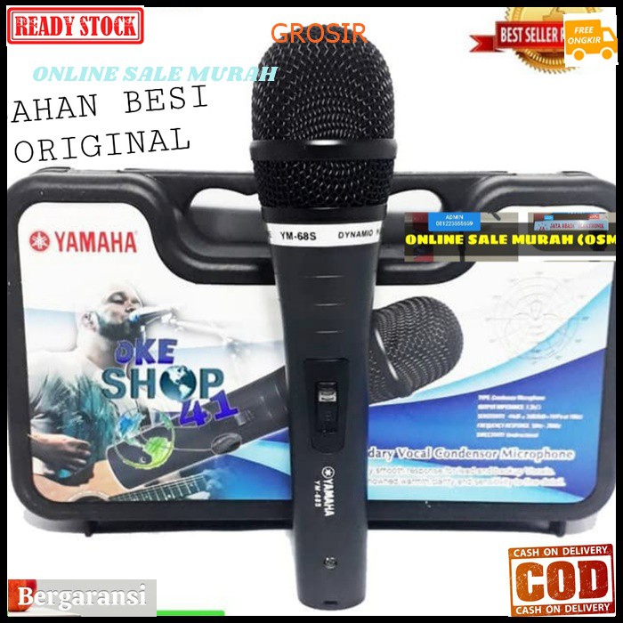 G101 Yamaha mic kabel mik cable microphone mikrophone legendary dynamic karaoke vocal vokal audio sound system sistem pengeras suara pro profesional legendaris dinamic G101   BISA SEGALA JENIS ALAT AUDIO  GK PAKE BATERAI LANGSUNG NYALA  Mic / Mikropon / M