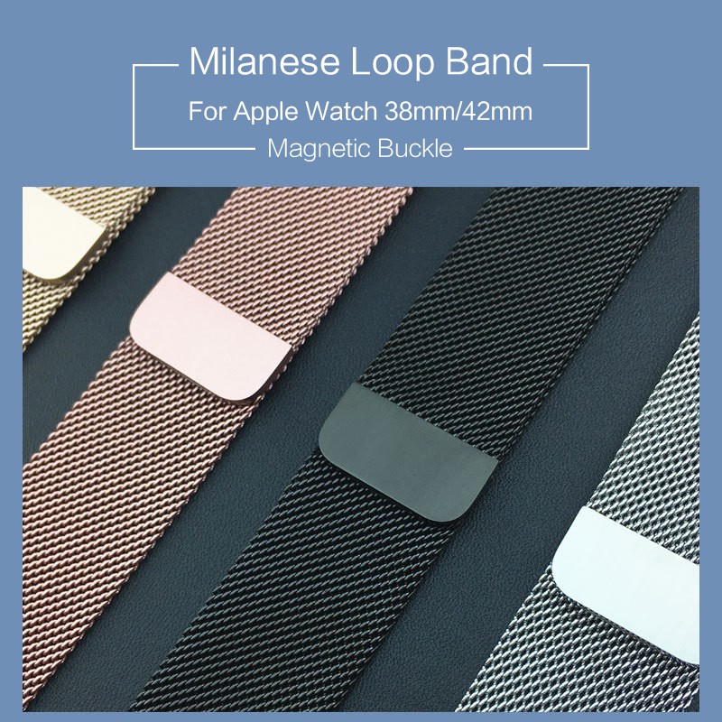 Tali Jam Apple Watch Milanese Loop Strap Band Iwatch 42mm 44mm