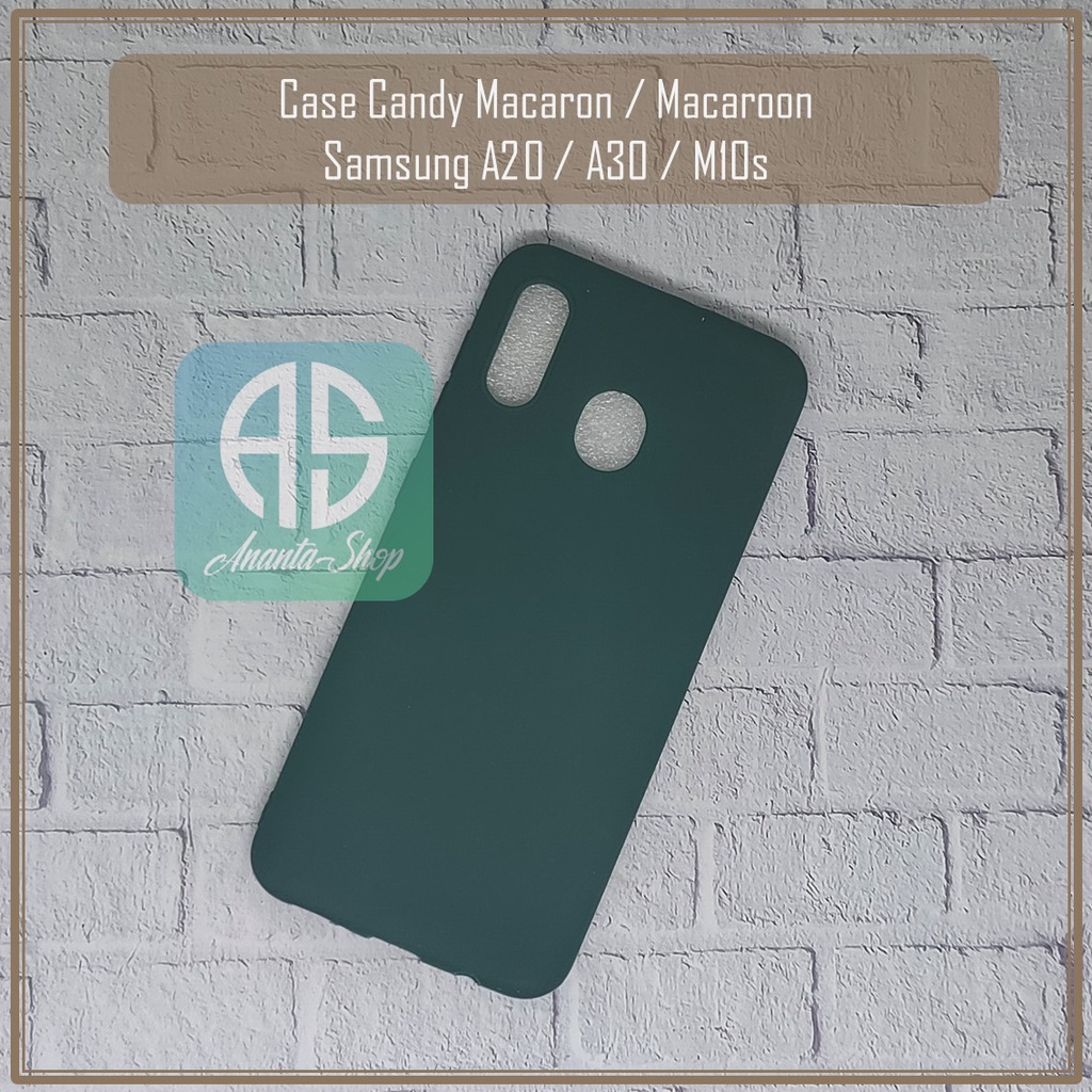Softcase Case Candy Macaron Macaroon Warna Warni Samsung A20 / A30 / M10s