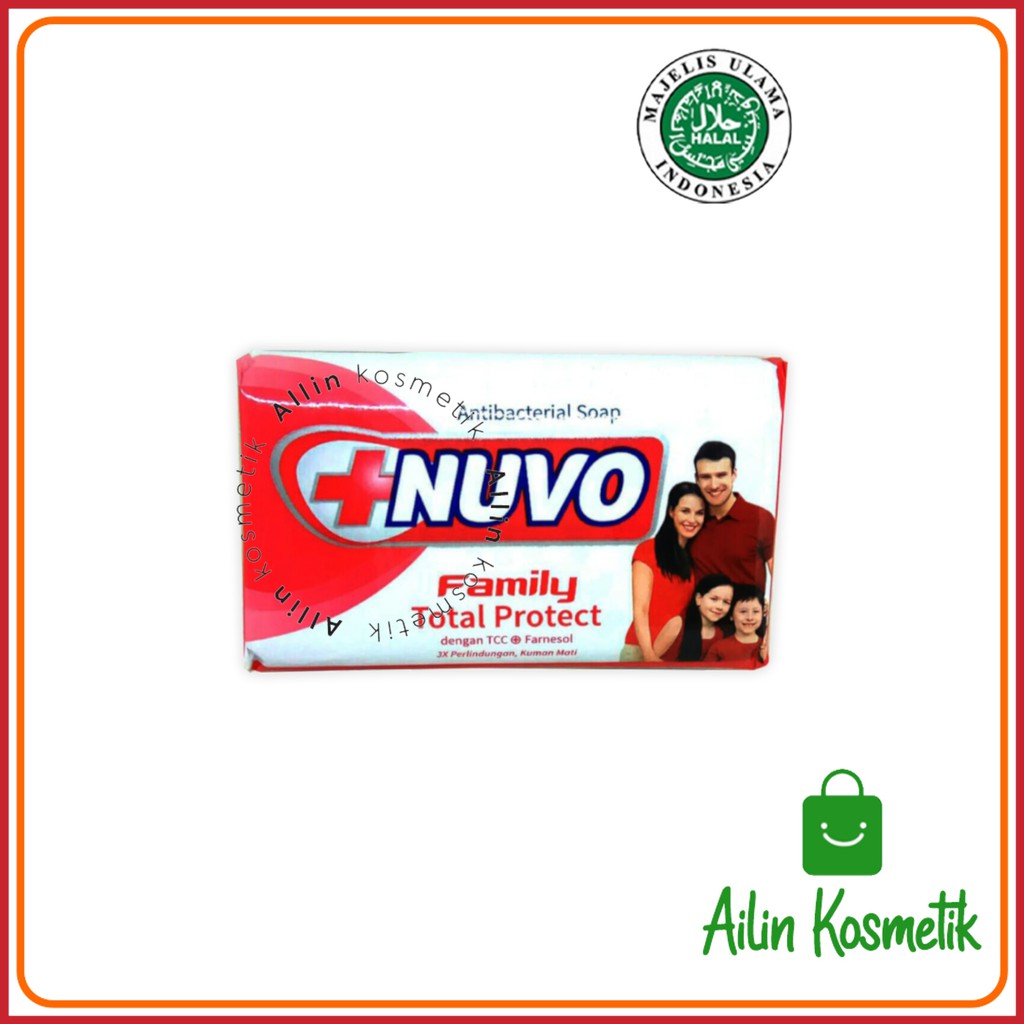 NUVO Sabun Batang | Sabun Mandi Bar Soap Sabun Anti Bakteri by AILIN