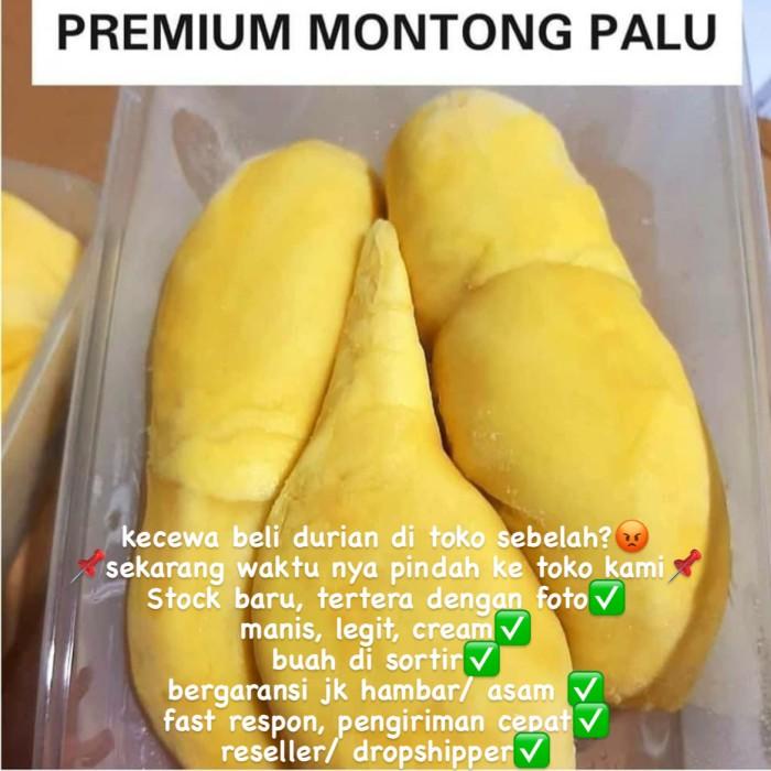 

Buah | Durian Montong / Durian Monthong Palu Parigi Garansi Hambar / Asam