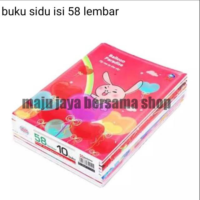 

Buku sidu isi 58 lembar (10 pcs/1pack)