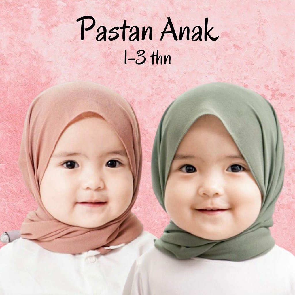 PASHMINA ANAK BAYI 1-3 Tahun | PASHMINA KARET ANAK BAYI DIAMOND