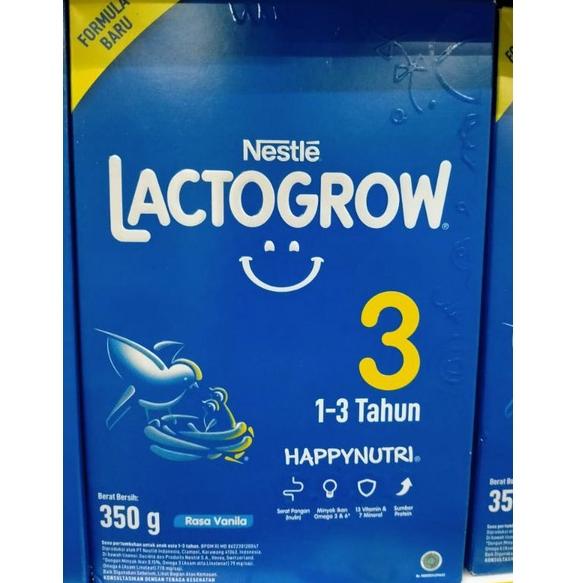 

[KODE XY271] LACTOGROW 3 MADU / PLAIN / VANILA 350 gr