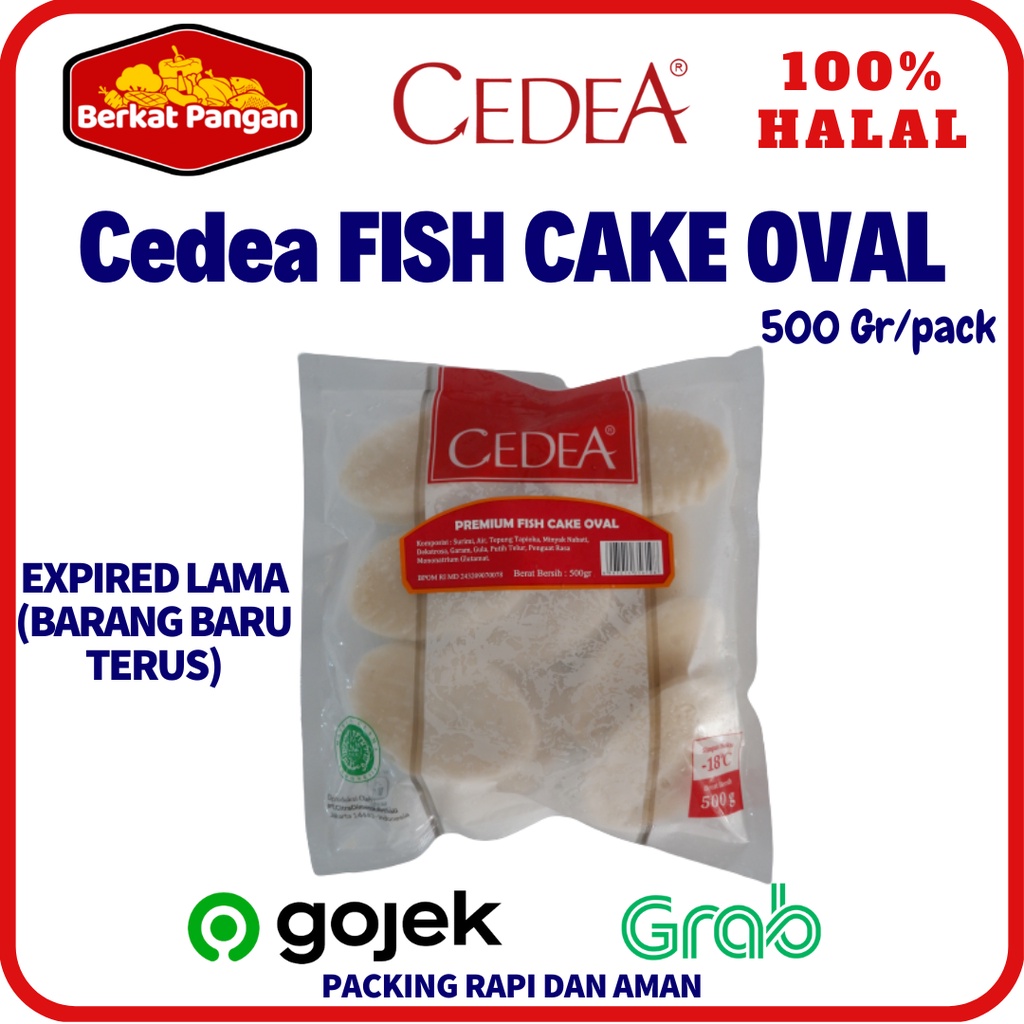 CEDEA Fish Cake Oval 500gr