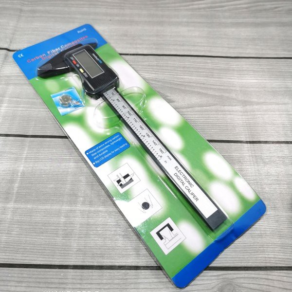 Sigmat Digital 150mm Jangka Sorong Led Vernier Caliper Original dengan Bungkus