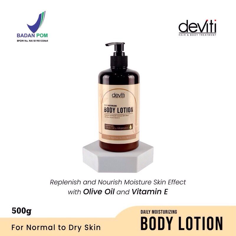 Deviti Daily Moisturizing Body Lotion 500gr | Hand Body Lotion