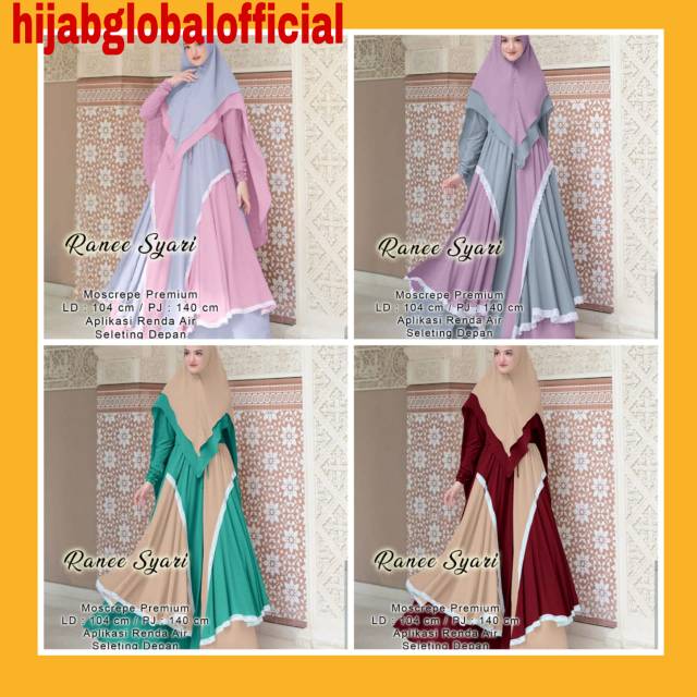 READY STOCK HGO SYARI RANEE / SYARI TERBARU