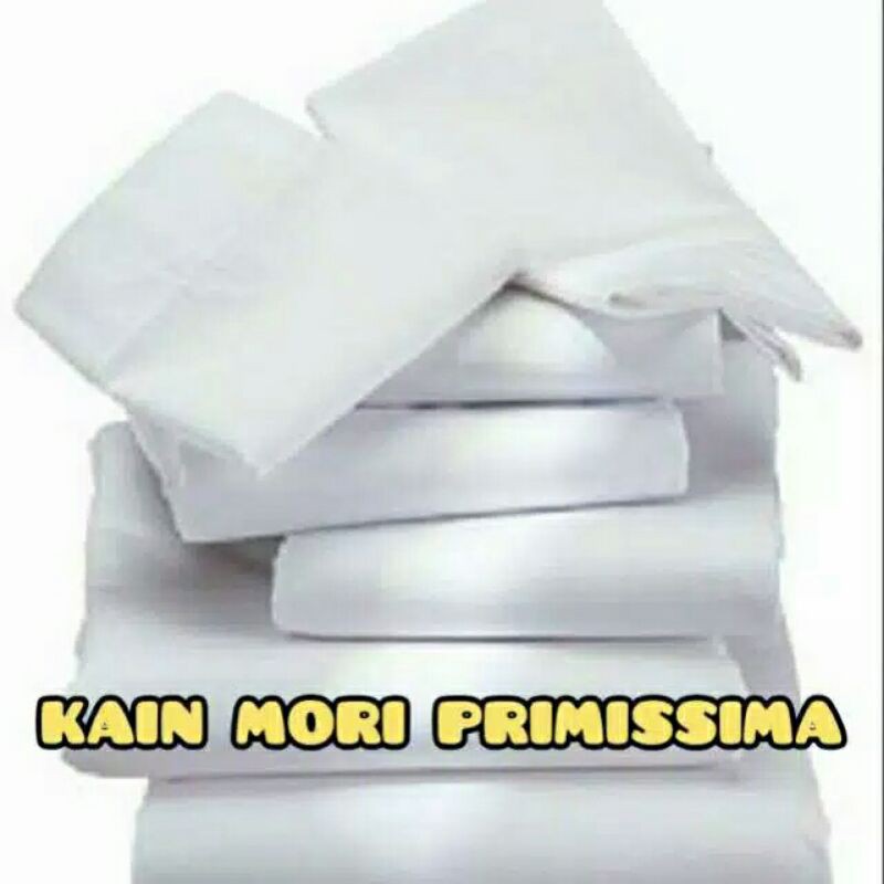 Kain Mori | Polos | Katun Primissima Bleaching