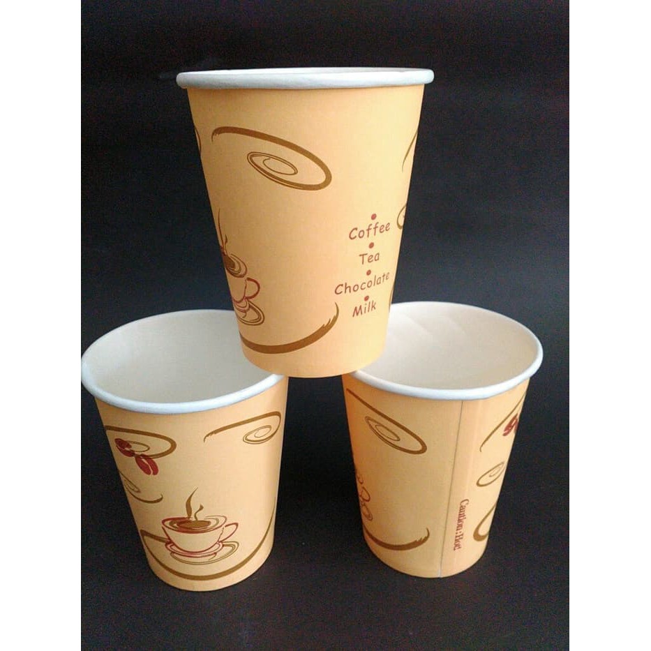 

Paper Cup 8oz isi 50pc Hot Gelas Kopi Teh Grosir vnl1564