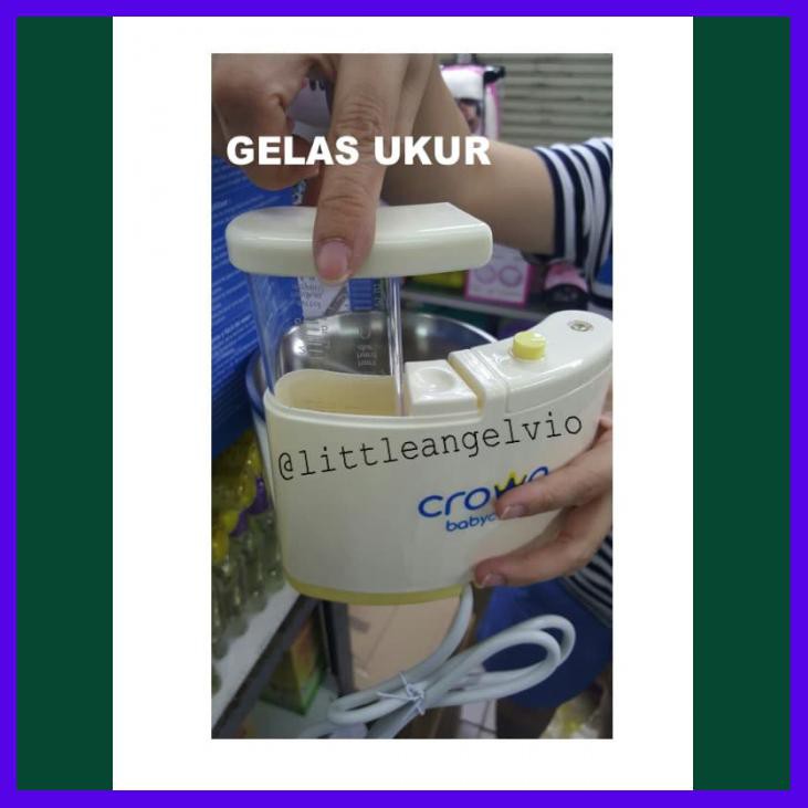Steril Crown CR168 Sterilizer - Sterilisasi Botol Susu Bayi dengan Uap Listrik