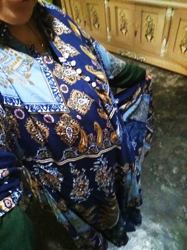 (jumbo)baju Gamis Wanita Muslim Terbaru 2021 Motif Batik Model Payung Busui Friendly Ukuran All Size