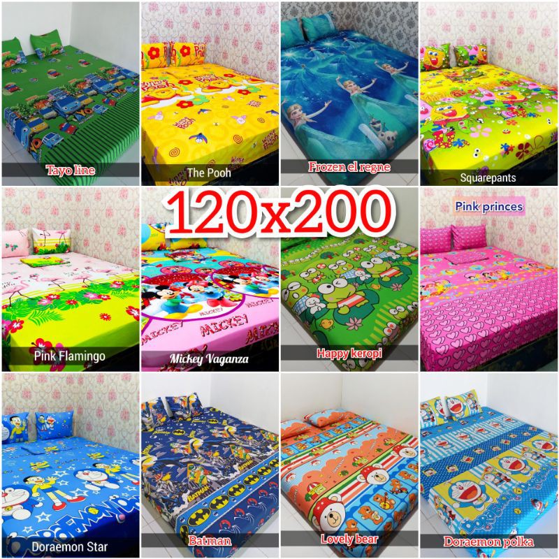 grosir sprei homemade ukur 120