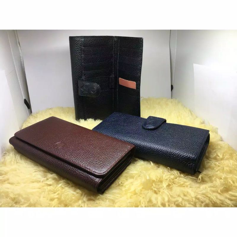 Dompet wanita lipat 3 kancing belakang cerry jourdan