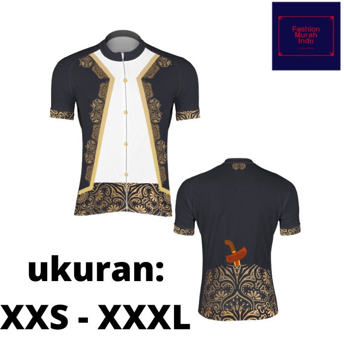 Jersey sepeda / jersey batik / roadbike ukuran XXS XS S M L XL 2XL 3XL